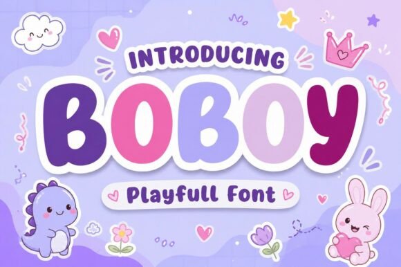 Boboy Font: Where Playfulness Meets Purpose in Modern Design