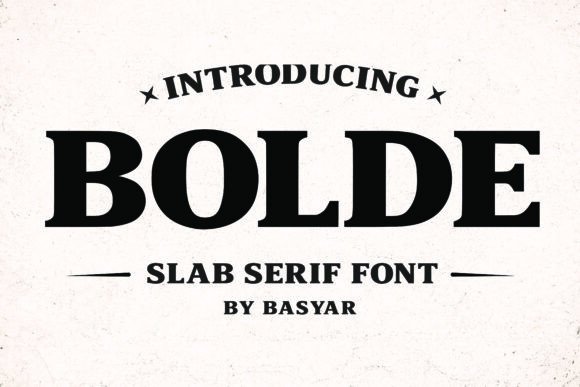 Bolde: The Bold Western Serif That Builds Identity