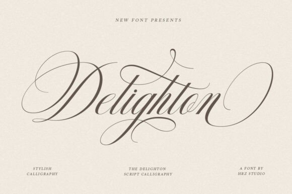 Delighton Script: Where Timeless Elegance Meets Modern Readability