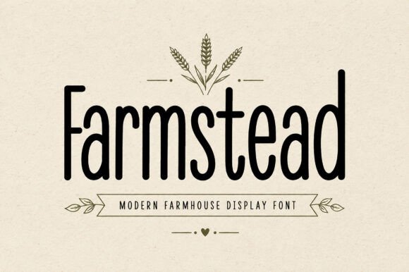 Farmstead Font: Where Rustic Authenticity Meets Modern Design Clarity