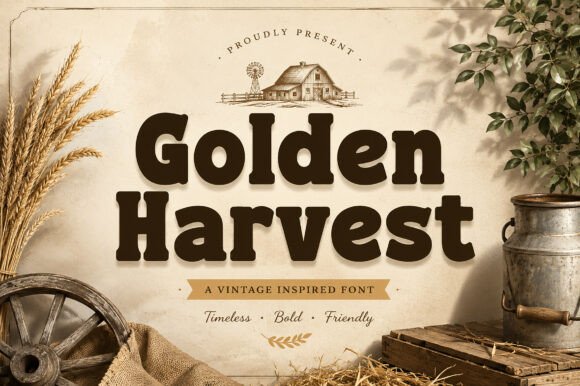 Golden Harvest: Rustic Charm, Refined
