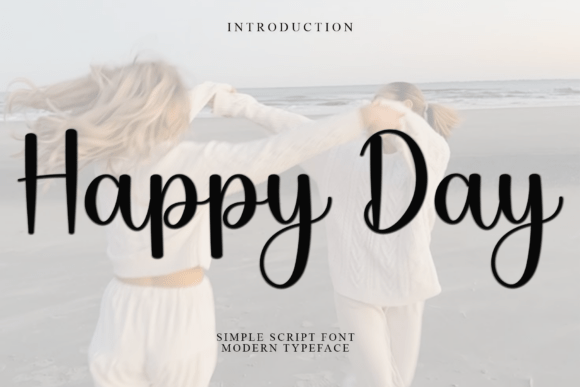Happy Day: The Festive Typeface That Brings Holiday Magic to Every Design