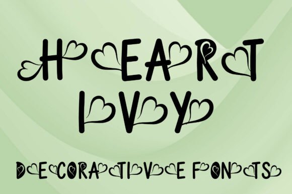 Heart Ivy: The Romantic Handcrafted Font That Brings Warmth to Every Design