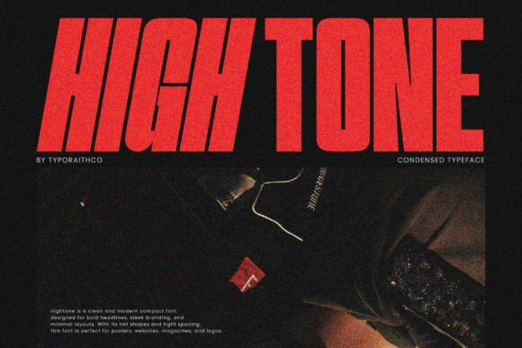 Hightone: Where Retro Typography Meets Contemporary Design Clarity