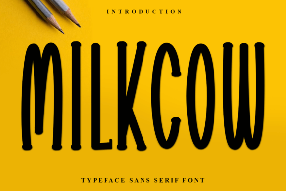 Milkcow: The Whimsical Holiday Typeface That Transforms Seasonal Design