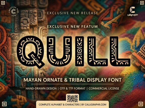 Quill: When Typography Becomes Archaeological Artifact