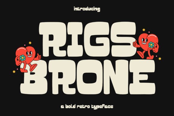 Rigs Brone: Where 70s Soul Meets Typographic Precision
