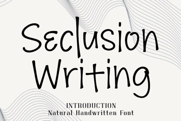 Seclusion Writing: Where Handwritten Warmth Meets Modern Design