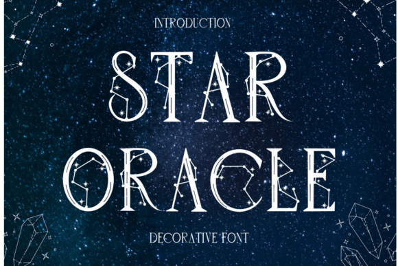 Star Oracle: Where Typography Becomes Celestial Narrative