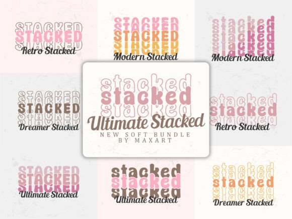 Ultimate Stacked: Where Playful Typography Meets Real-World Impact