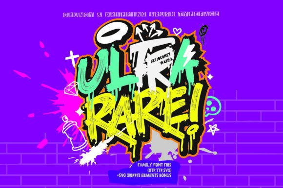 Ultra Rare: The Distressed Nightmare Font That Breaks the Mold