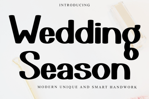 Wedding Season Font