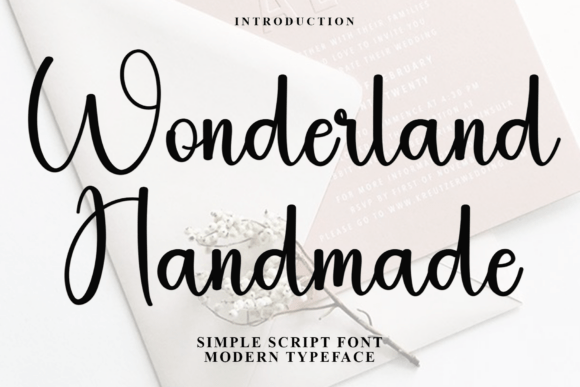 Wonderland Handmade: Festive Typography, Done Right